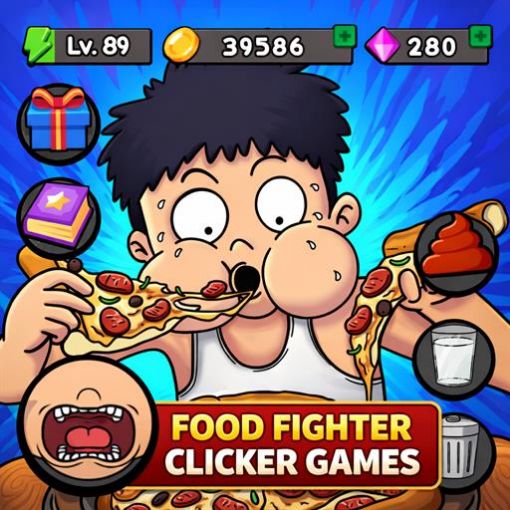 Picture of Food Fighter Clicker Games